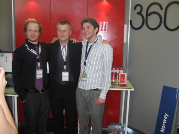 Fra EM i studentbedrift i 2009. Foto: Privat Fra EM i studentbedrift i 2009. Foto: Privat