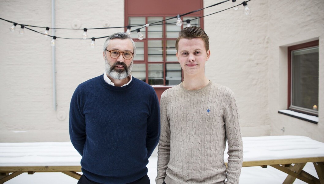 Joachim Levin og Simen Vatne går sammen. Foto: Per-Ivar Nikolaisen Joachim Levin og Simen Vatne går sammen. Foto: Per-Ivar Nikolaisen