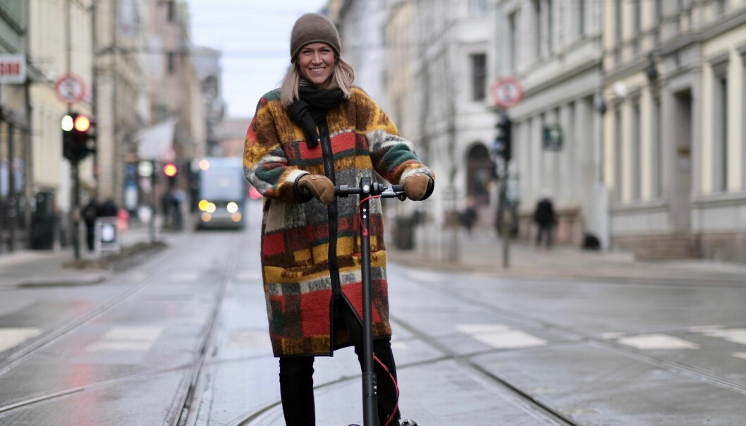 Heidi Aars, tidligere Marketing Manager i Uber Nordics, nå prosjektleder for Urban Sharings nye prosjekt med elektriske sparkesykler. Foto: Urban Sharing