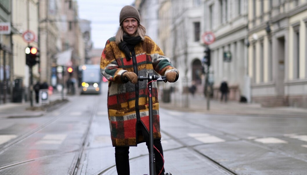 Heidi Aars, tidligere Marketing Manager i Uber Nordics, nå prosjektleder for Urban Sharings nye prosjekt med elektriske sparkesykler. Foto: Urban Sharing Heidi Aars, tidligere Marketing Manager i Uber Nordics, nå prosjektleder for Urban Sharings nye prosjekt med elektriske sparkesykler. Foto: Urban Sharing