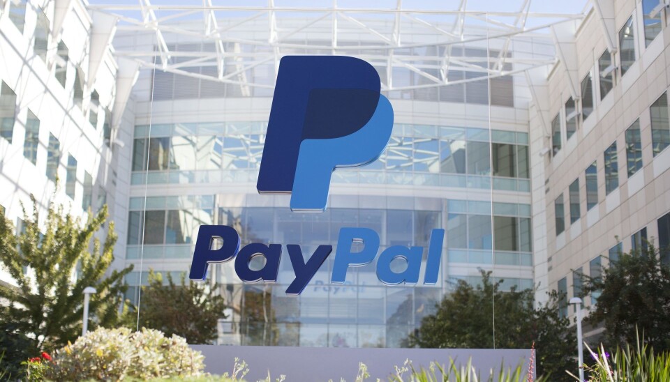 PayPal lanserer samarbeid med . Foto: Press