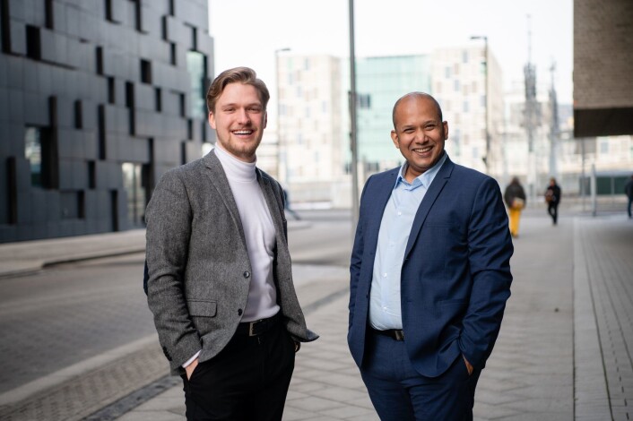 Christian Wierød (venstre) og Risul Islam (høyre) i Unite Living. Foto: Stig B. Fiksdal, DNB Nyheter Christian Wierød (venstre) og Risul Islam (høyre) i Unite Living. Foto: Stig B. Fiksdal, DNB Nyheter
