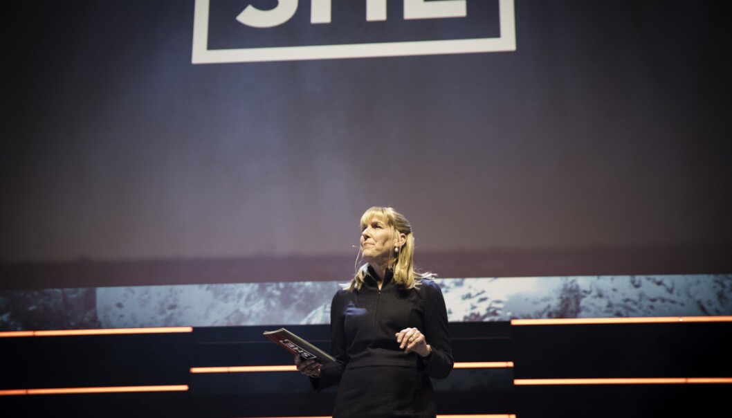 Investor Sonja Hoel Perkins under SHE-konferansen 2019. Foto: Per-Ivar Nikolaisen Investor Sonja Hoel Perkins under SHE-konferansen 2019. Foto: Per-Ivar Nikolaisen