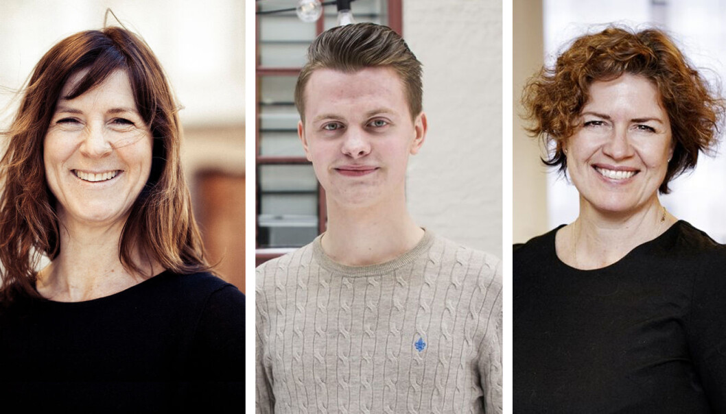 Hanna Høiness (høyre) og Anniken Fjelberg går inn på eiersiden, og i Fjelberg sitt tilfelle også i styret, i KinderID, gründet av Simen Vatne (midten). Hanna Høiness (høyre) og Anniken Fjelberg går inn på eiersiden, og i Fjelberg sitt tilfelle også i styret, i KinderID, gründet av Simen Vatne (midten).