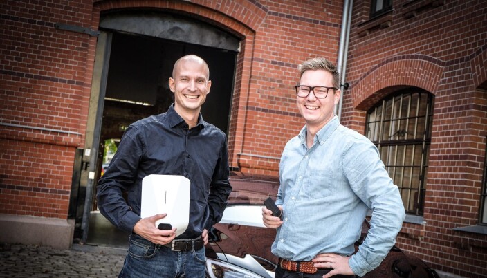 Tibber-gründerne Edgeir Aksnes and Daniel Lindén. Tibber-gründerne Edgeir Aksnes and Daniel Lindén.
