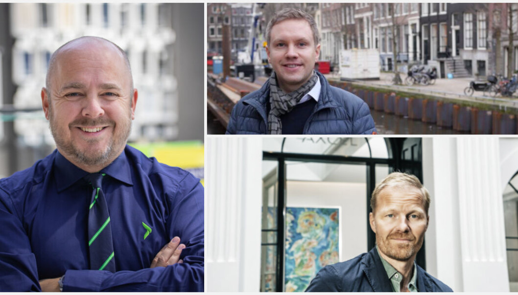 Christian Kamhaug, kommunikasjonssjef i Elkjøp, Kenneth Dreyer, gründer og daglig leder i We Are Brand (øverst) og Joachim Sperling, direktør for den danske tenketanken AxcelFuture. Foto: Elkjøp, Kenneth Dryer, AxcelFuture. Christian Kamhaug, kommunikasjonssjef i Elkjøp, Kenneth Dreyer, gründer og daglig leder i We Are Brand (øverst) og Joachim Sperling, direktør for den danske tenketanken AxcelFuture. Foto: Elkjøp, Kenneth Dryer, AxcelFuture.
