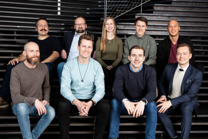 Unloc-teamet, øverst fra venstre: Anders Oredsson, Terje Skog Jenssen, Kaia Rose Traub Wulff, Aksel Dybdal, Joakim Johannessen. Nederst fra venstre: August Flatby, Kris Riise, Johan Biermann Knudsen, Finn Magnus Holden. Foto: Mats Taugard Bakken Unloc-teamet, øverst fra venstre: Anders Oredsson, Terje Skog Jenssen, Kaia Rose Traub Wulff, Aksel Dybdal, Joakim Johannessen. Nederst fra venstre: August Flatby, Kris Riise, Johan Biermann Knudsen, Finn Magnus Holden. Foto: Mats Taugard Bakken