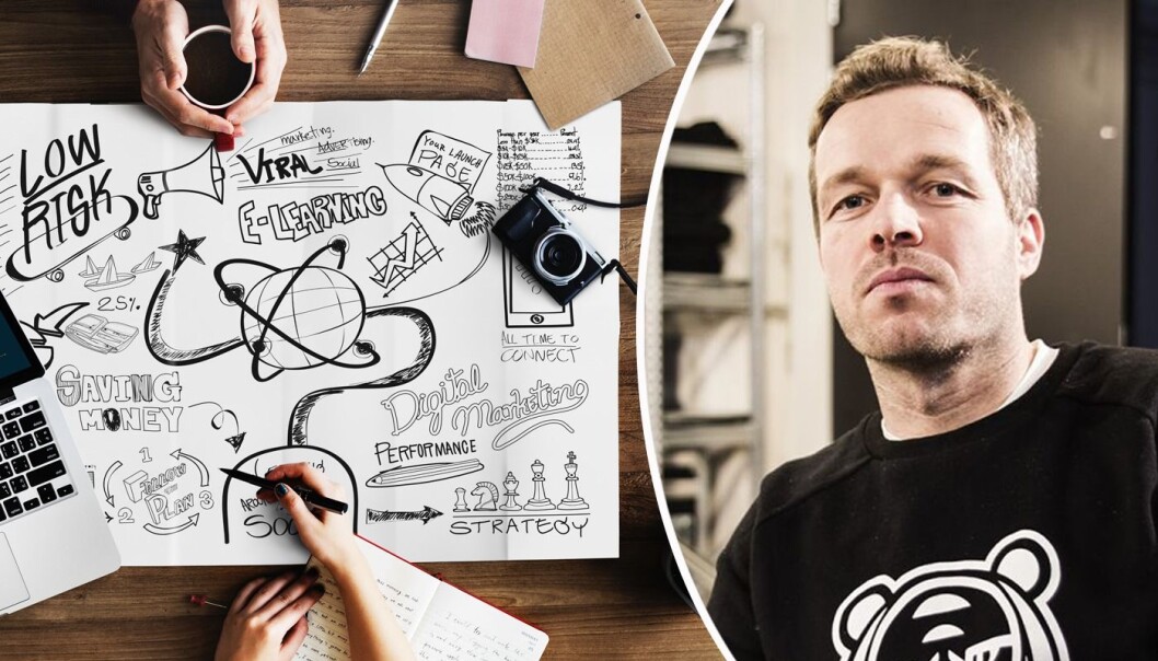 Fredrik Winther, partner i 2M2D. Fredrik Winther, partner i 2M2D.