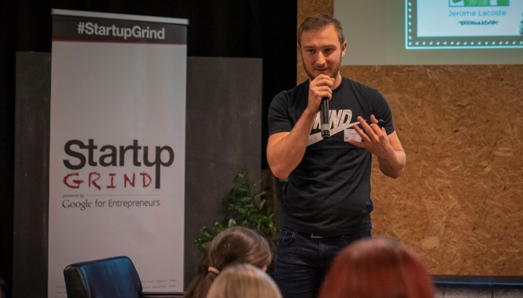 Direktør i Startup Grind Oslo, Sergiu Maznic. Foto: Startup Grind Direktør i Startup Grind Oslo, Sergiu Maznic. Foto: Startup Grind