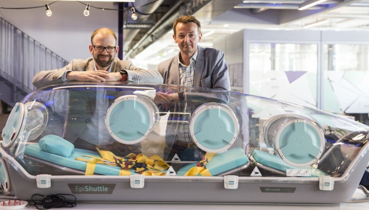 Epiguard kastet seg rundt for å levere smittevern-kuvøser til norske redningshelikoptre