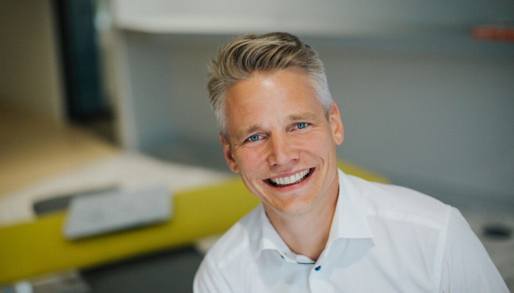 Sondre Gravir, adm. direktør i SATS. Sondre Gravir, adm. direktør i SATS.