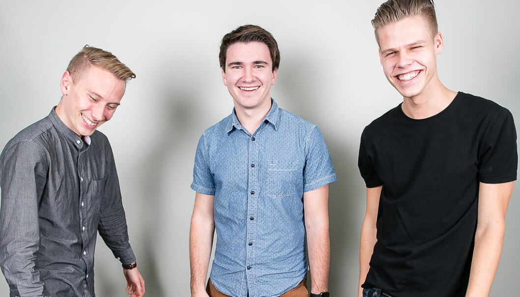 Spare Labs-gründere: Kristoffer Vik Hansen (f.v.), Josh Andrews og Alexey Indeev. Vik Hansen dro til Vancouver i 2010 for å studere, og trivdes så godt at han valgte å bli. Spare Labs-gründere: Kristoffer Vik Hansen (f.v.), Josh Andrews og Alexey Indeev. Vik Hansen dro til Vancouver i 2010 for å studere, og trivdes så godt at han valgte å bli.