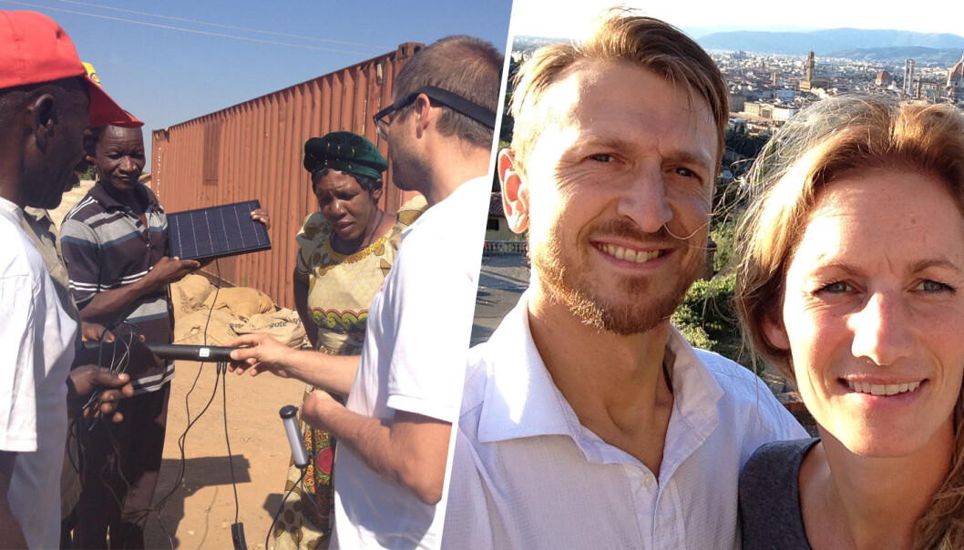 Jostein Sexe og Grete Sexe flytter til Afrika for å jobbe i Solar Village. Foto: Privat Jostein Sexe og Grete Sexe flytter til Afrika for å jobbe i Solar Village. Foto: Privat
