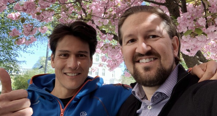Åsmund Furuseth i Kahoot og Jean-Baptiste Huynh i Dragonbox har funnet sammen. Foto: Presse Åsmund Furuseth i Kahoot og Jean-Baptiste Huynh i Dragonbox har funnet sammen. Foto: Presse