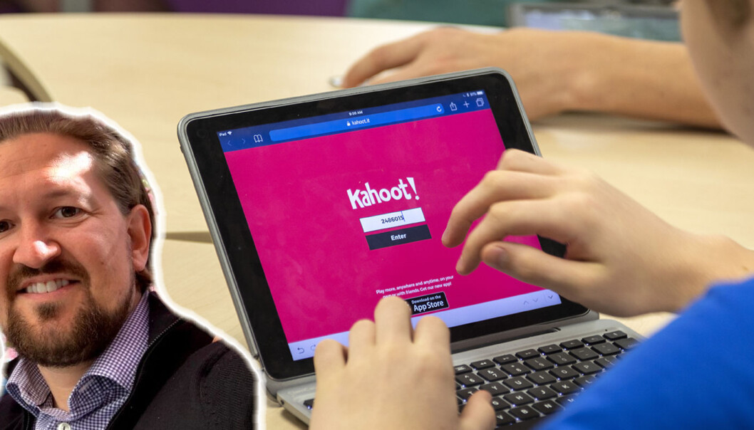 Åsmund Furuseth, Kahoot-sjef. Åsmund Furuseth, Kahoot-sjef.