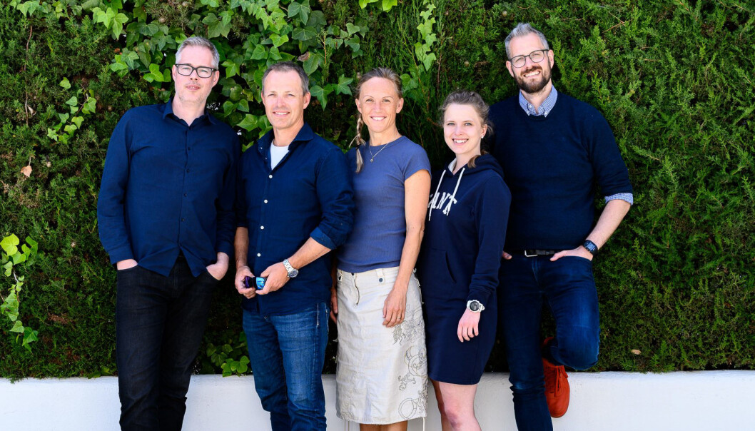 Teamet bak Headshed. Fra venstre: Rune Skjei, Torbjørn Slørdal, Ellen Lippe, Lene-Kristine Garsjø, Magnus Hoem Slørdal Teamet bak Headshed. Fra venstre: Rune Skjei, Torbjørn Slørdal, Ellen Lippe, Lene-Kristine Garsjø, Magnus Hoem Slørdal