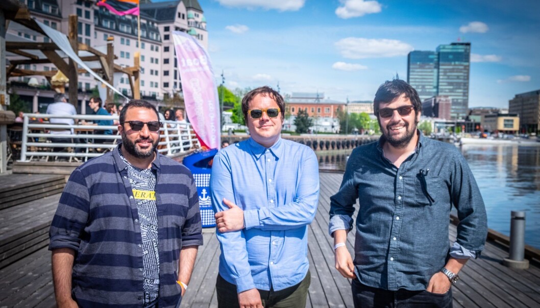 Naeem Lakhani, Eirik Svendsen og Sergio Rodriguez starter nytt matfond under Katapult-paraplyen. Foto: Magnus Peter Harnes Naeem Lakhani, Eirik Svendsen og Sergio Rodriguez starter nytt matfond under Katapult-paraplyen. Foto: Magnus Peter Harnes