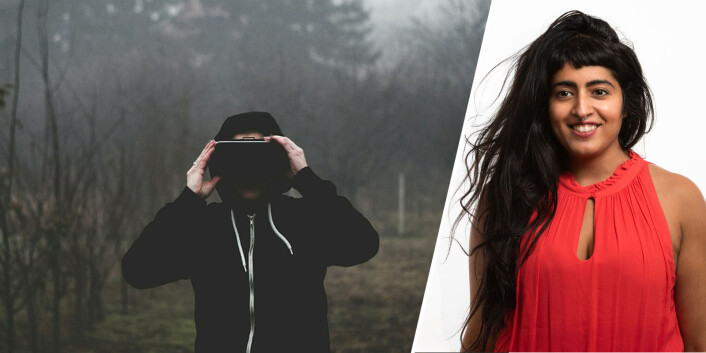 VR-Founder Tina Israni wants you to release your frustrations by screaming in the virtual woods. VR-Founder Tina Israni wants you to release your frustrations by screaming in the virtual woods.