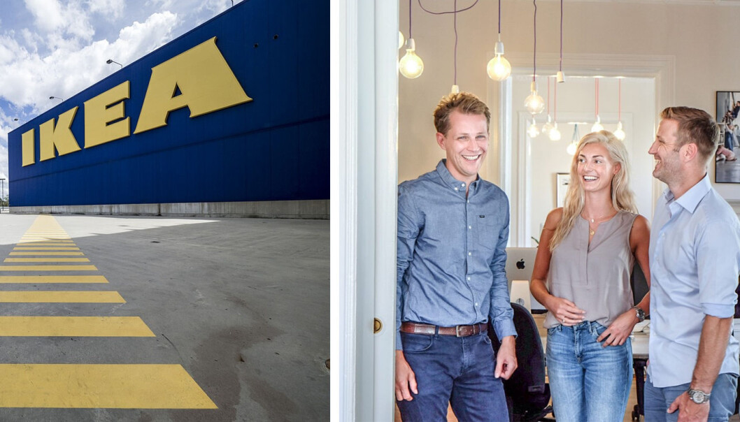 Ikea og Luado inngår samarbeid. Ikea og Luado inngår samarbeid.