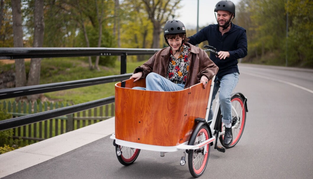 VOI Cargo Bike. VOI Cargo Bike.