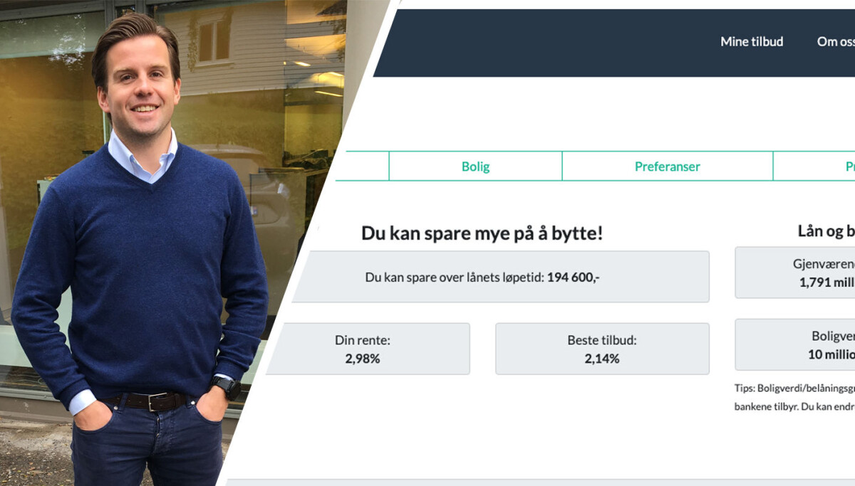 Renteradar vil la deg bytte bank med ett klikk: -- De store bankene tjener på kundenes uvitenhet