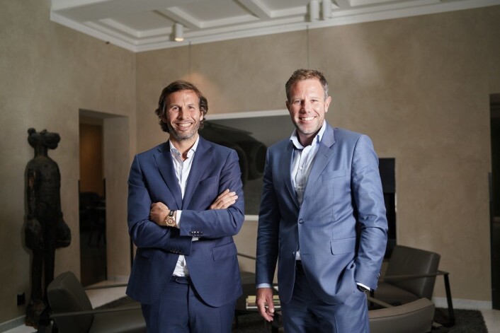 Fredrik Dokk Nygaard (43) will be the new Administrative Director in the Møller family's investment company Katalysator. Here with Øyvind Schage Førde (left), Chairman of the Board at Aars and representative of the owners at Katalysator. Photo: Press Fredrik Dokk Nygaard (43) will be the new Administrative Director in the Møller family's investment company Katalysator. Here with Øyvind Schage Førde (left), Chairman of the Board at Aars and representative of the owners at Katalysator. Photo: Press