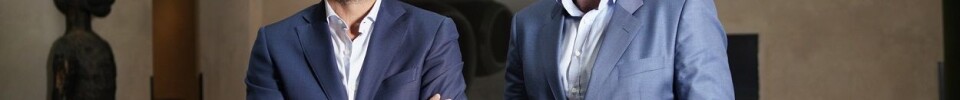 Fredrik Dokk Nygaard (43) will be the new Administrative Director in the Møller family's investment company Katalysator. Here with Øyvind Schage Førde (left), Chairman of the Board at Aars and representative of the owners at Katalysator. Photo: Press