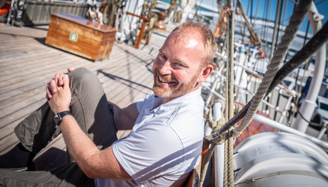 Halvor Lande var ny daglig leder i Aprila Bank i fjor sommer. Han har tidligere jobbet i DNB, både som divisjonsdirektør for digitalisering og innovasjon og for smidig transformasjon. Foto: Vilde Mebust Erichsen Halvor Lande var ny daglig leder i Aprila Bank i fjor sommer. Han har tidligere jobbet i DNB, både som divisjonsdirektør for digitalisering og innovasjon og for smidig transformasjon. Foto: Vilde Mebust Erichsen