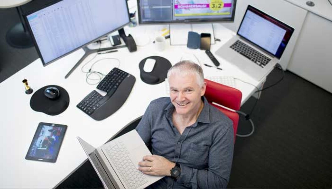 Gründer og daglig leder av Databeat, Øyvind Andhøy. Foto: Databeat Gründer og daglig leder av Databeat, Øyvind Andhøy. Foto: Databeat