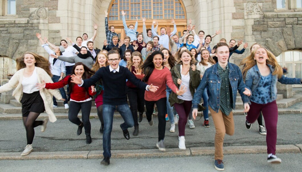 Studenter fra NTNU dominerer søknadsbunken da Forskningsrådet utlyste entreprenørstøtte. Foto: Kai T. Dragland, NTNU Studenter fra NTNU dominerer søknadsbunken da Forskningsrådet utlyste entreprenørstøtte. Foto: Kai T. Dragland, NTNU