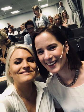 Isabell Ringnes og Marie Louise Sunde under vårens #HunSpanderer-«turné». Isabell Ringnes og Marie Louise Sunde under vårens #HunSpanderer-«turné».