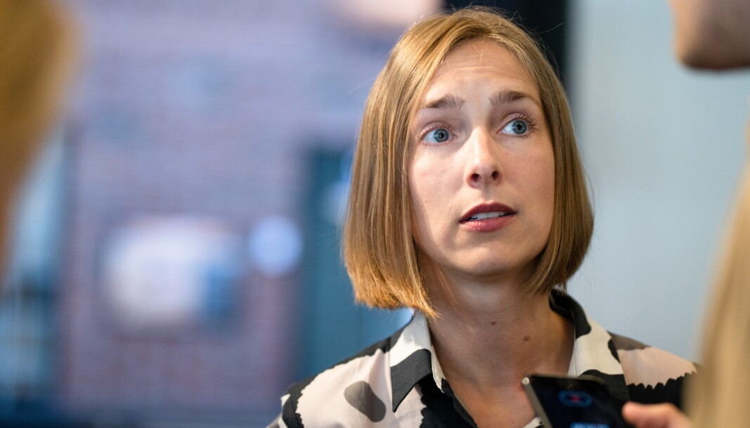 Næringsminister Iselin Nybø (V). Næringsminister Iselin Nybø (V).