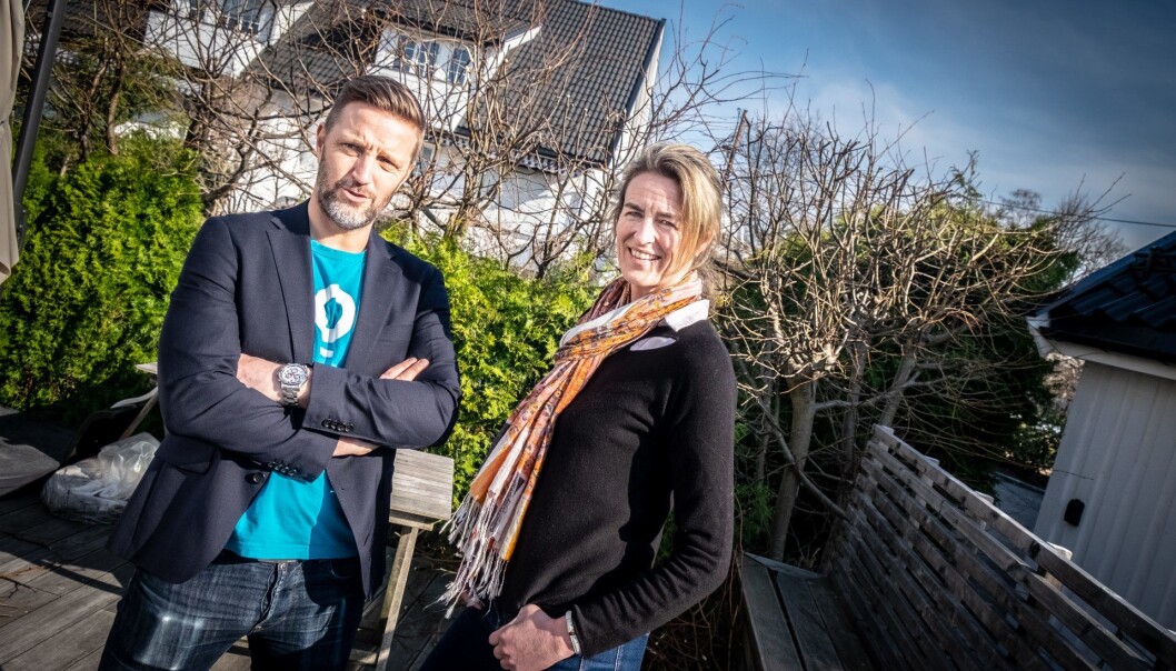 Luado-gründer Jarle Naustvik og Moving Mamas-gründer Kirstine Holst Jansen deler visjonen om å få flere ut i arbeid. Foto: Vilde Mebust Erichsen Luado-gründer Jarle Naustvik og Moving Mamas-gründer Kirstine Holst Jansen deler visjonen om å få flere ut i arbeid. Foto: Vilde Mebust Erichsen