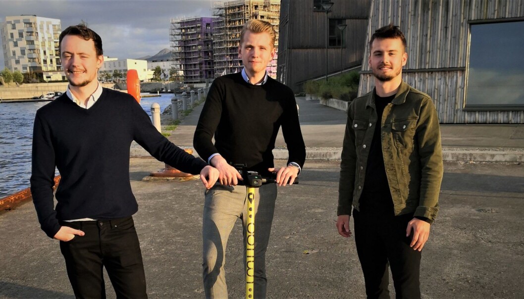 Umiigo vil hjelpe turistene i Stavanger, men møter motstand fra kommunen. FV: Henrik Berge Syvaldsen, Morten Askeland og Per Christian Bjerke. Foto: Umiigo Umiigo vil hjelpe turistene i Stavanger, men møter motstand fra kommunen. FV: Henrik Berge Syvaldsen, Morten Askeland og Per Christian Bjerke. Foto: Umiigo