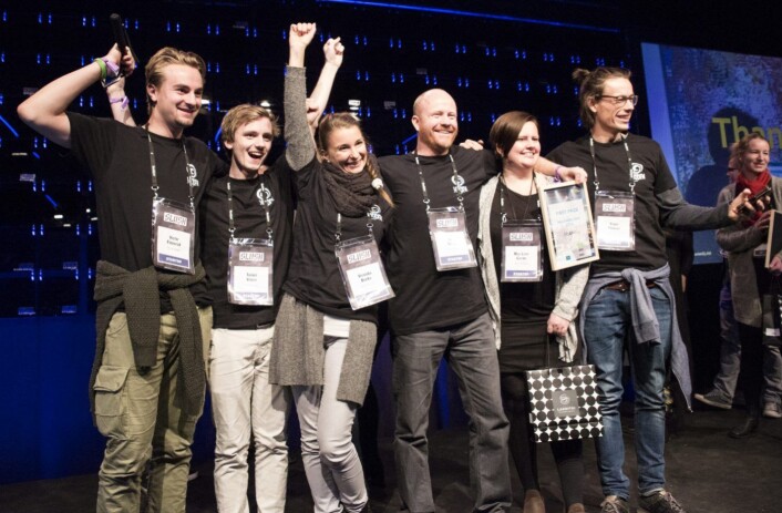 Teamet bak Hidden under Slush-konferansen i 2016. Foto: Per-Ivar Nikolaisen Teamet bak Hidden under Slush-konferansen i 2016. Foto: Per-Ivar Nikolaisen