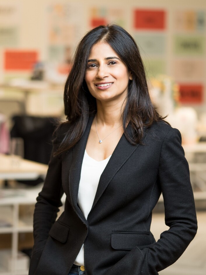 CEO Varsha Rao har tatt over sjefstolen etter Hans Gangeskar i Nurx. Foto: Presse CEO Varsha Rao har tatt over sjefstolen etter Hans Gangeskar i Nurx. Foto: Presse