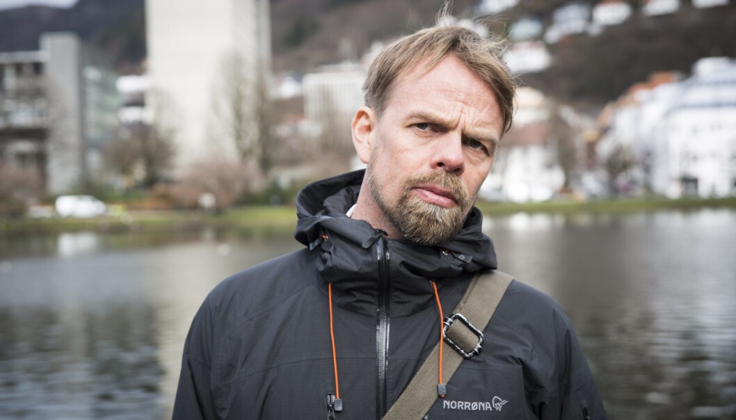 Anders Waage Nilsen vil gjøre gull av data om avfall. Foto: Per-Ivar Nikolaisen Anders Waage Nilsen vil gjøre gull av data om avfall. Foto: Per-Ivar Nikolaisen