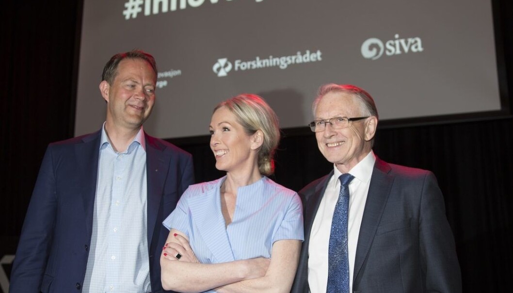Innovasjonstalen holdes av E Innovasjonstalen holdes av E