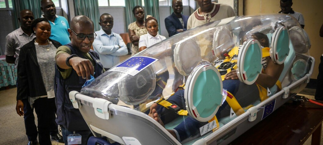 Nå har den norske ebola-båren landet i Afrika: Kan få ilddåp i en omfattende epidemi