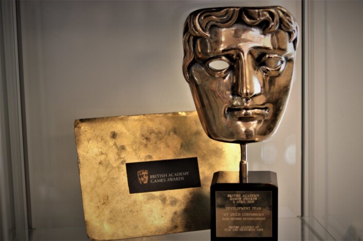 Det norske spillet vant årets BAFTA for "Game Beyond Entertainment". Foto: Torill Henriksen Det norske spillet vant årets BAFTA for "Game Beyond Entertainment". Foto: Torill Henriksen