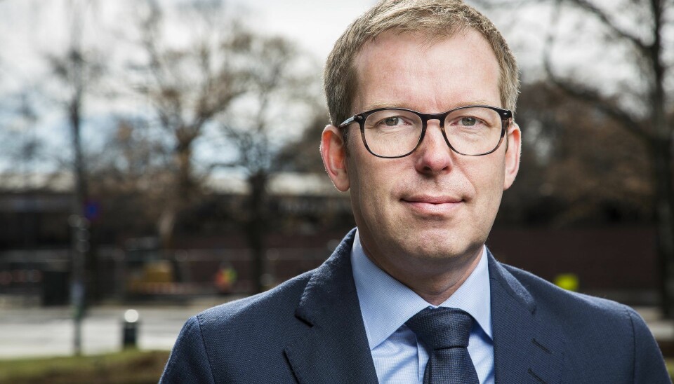 Håkon Haugli, administrerende direktør i Innovasjon Norge. Foto: Esben Johansen.