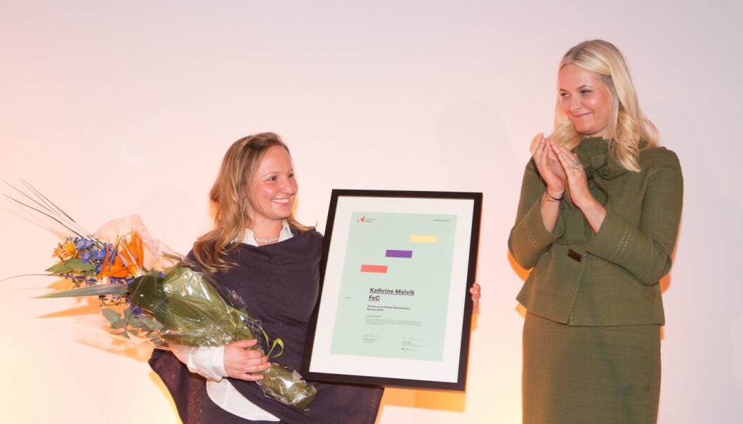 Kathrine Molvik, "Female entrepreneur" Kathrine Molvik, "Female entrepreneur"