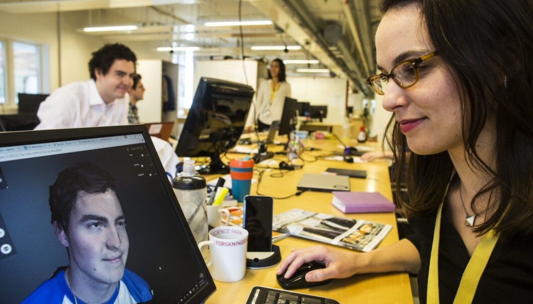 Kaye Hope ble daglig leder i Sharemy3D etter at hun hoppet av fra Shell. Foto: Per-Ivar Nikolaisen Kaye Hope ble daglig leder i Sharemy3D etter at hun hoppet av fra Shell. Foto: Per-Ivar Nikolaisen