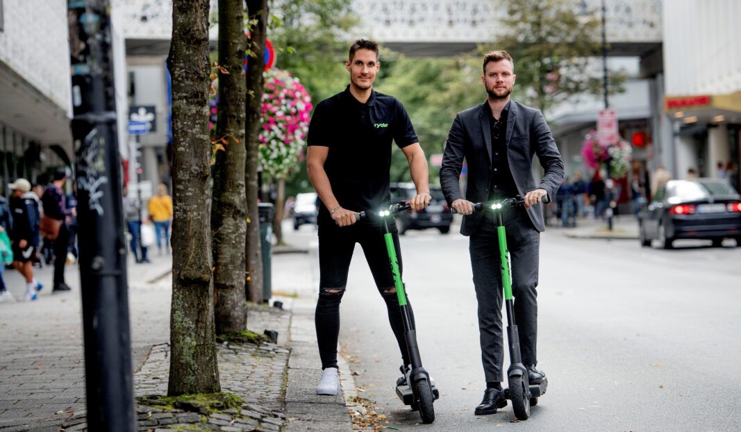Johan Olovsson og Espen Rønneberg i Ryde Technology. Foto: Jan Inge Haga, Stavanger Aftenblad Johan Olovsson og Espen Rønneberg i Ryde Technology. Foto: Jan Inge Haga, Stavanger Aftenblad