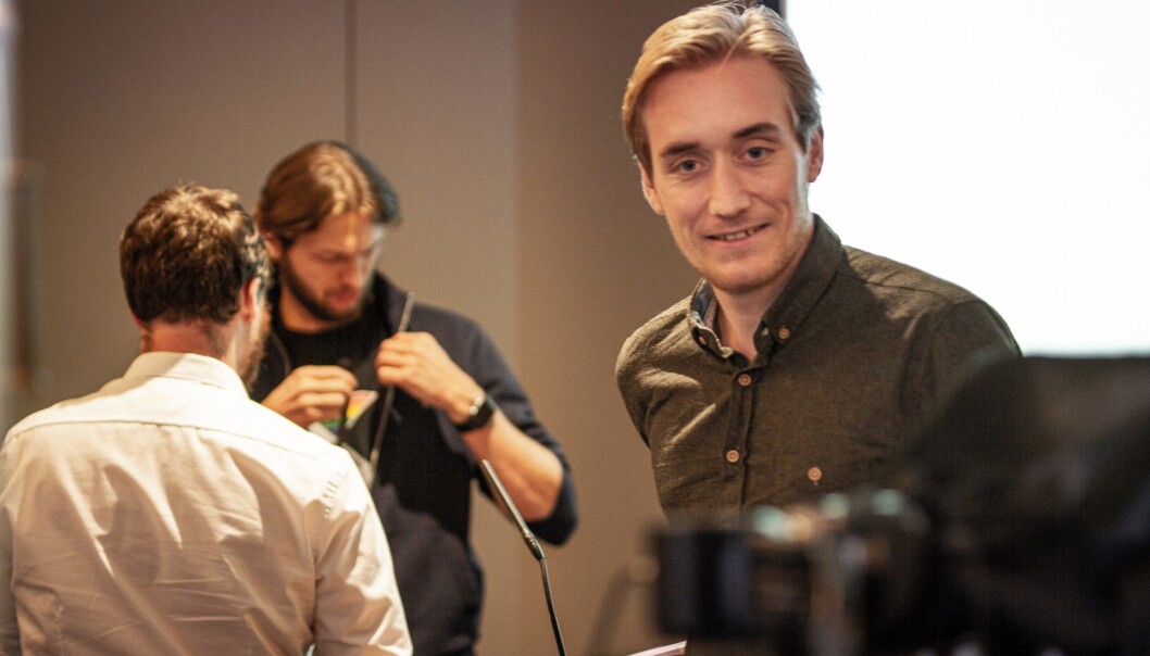 Spillgründer Christian Ringstad Schultz bestemte seg for å lage en egen konferanse, da den han skulle delta på ble avlyst. Foto: Phonion Technologies Spillgründer Christian Ringstad Schultz bestemte seg for å lage en egen konferanse, da den han skulle delta på ble avlyst. Foto: Phonion Technologies