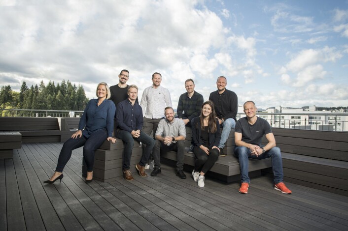 Norselab-teamet, med Aksel Lund Svindal øverst til høyre. Foto: Press Norselab-teamet, med Aksel Lund Svindal øverst til høyre. Foto: Press