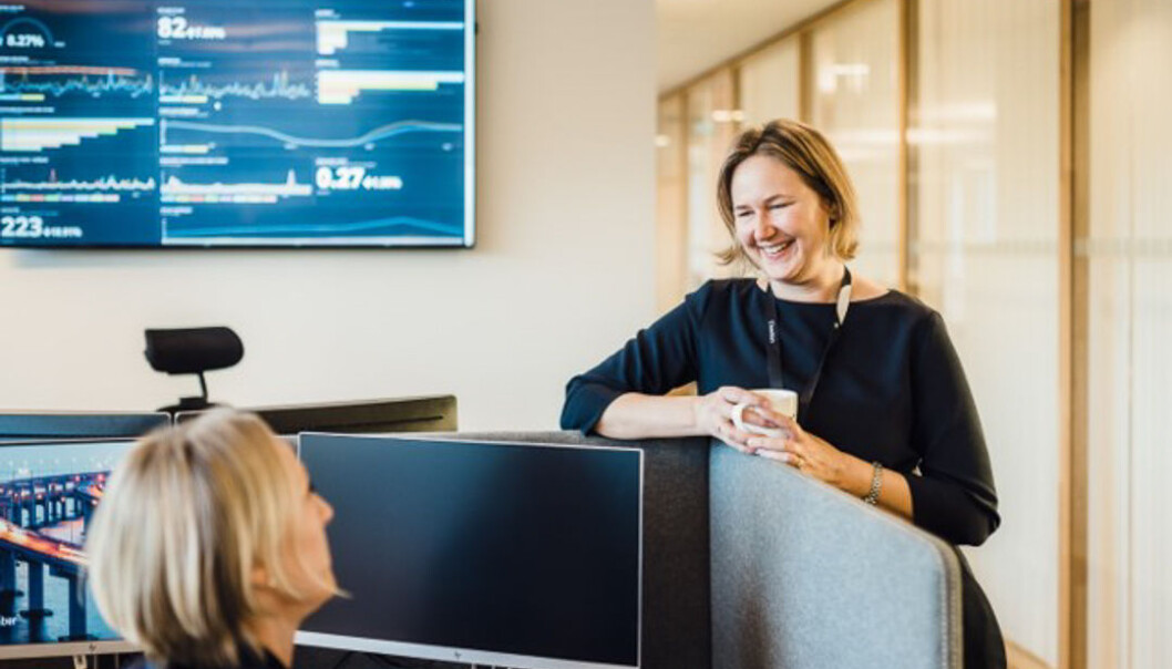 Christine Wald-Jacobsen er leder for brukeropplevelse i Sbanken. Foto: Presse Christine Wald-Jacobsen er leder for brukeropplevelse i Sbanken. Foto: Presse