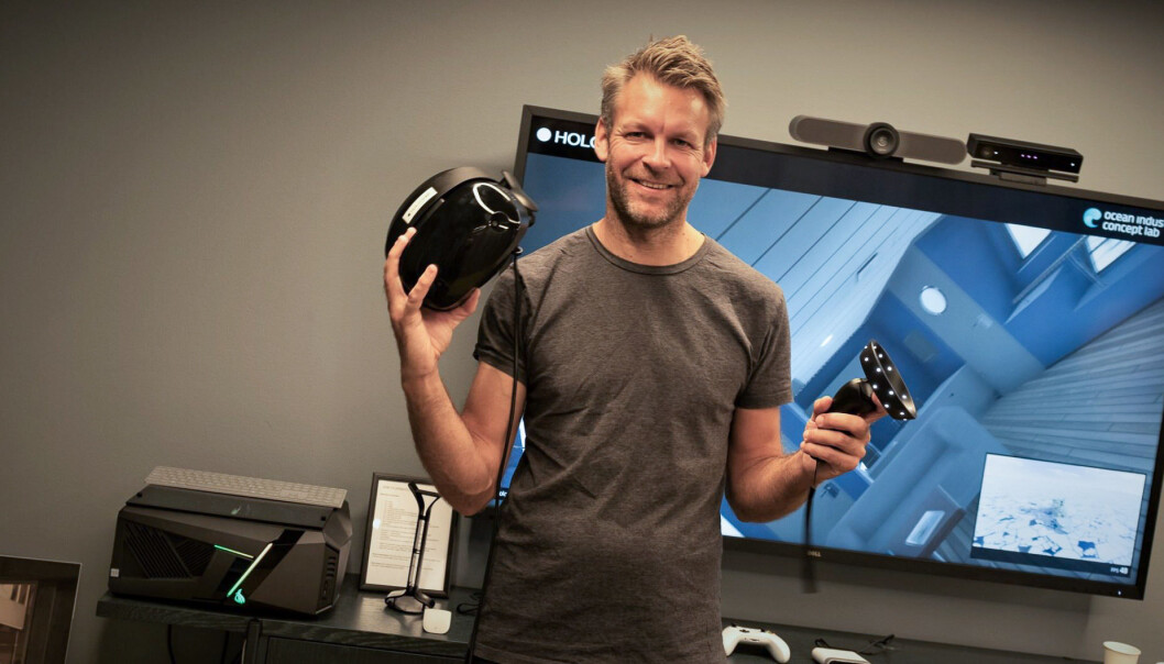 Peder Børresen i Holocap har blitt partner på Microsofts nye Test Center i Oslo. Foto: Torill Henriksen Peder Børresen i Holocap har blitt partner på Microsofts nye Test Center i Oslo. Foto: Torill Henriksen