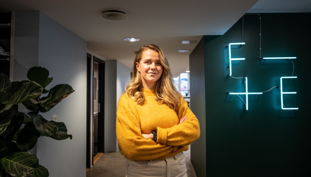 Kristine Angeltvedt leder Nixa.io. Foto: Vilde Mebust Erichsen Kristine Angeltvedt leder Nixa.io. Foto: Vilde Mebust Erichsen