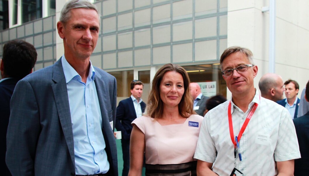 Olav Steinnes, Inven2, Kathrine Myhre, Oslo Medtech og Karl-Christian Agerup, Oslotech. Olav Steinnes, Inven2, Kathrine Myhre, Oslo Medtech og Karl-Christian Agerup, Oslotech.